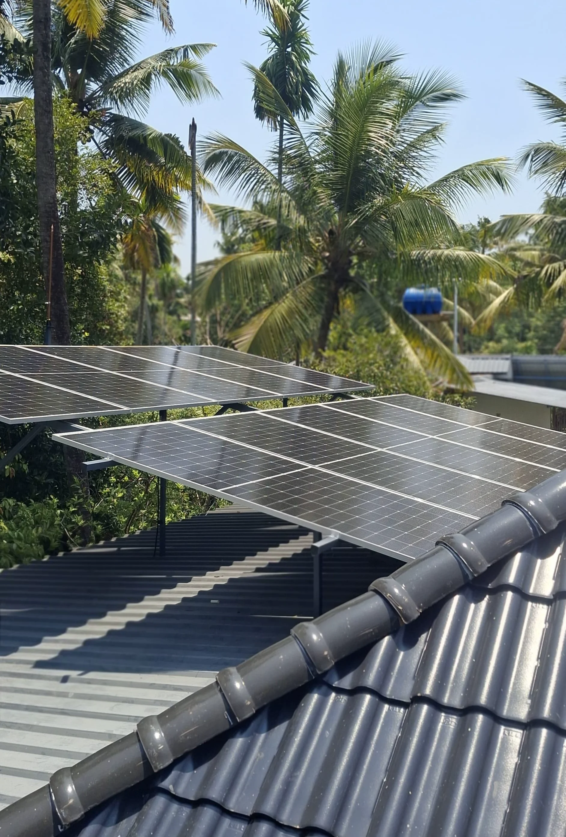 Solar project completed by ParasPower